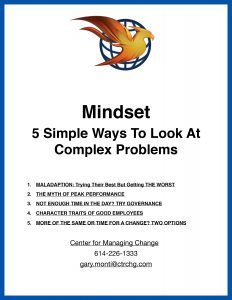 Mindset - 5 Simple Ways To Look At Complex Problems